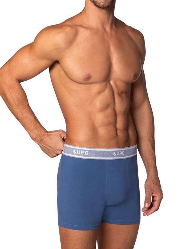 Lupo - Cueca Boxer Lupo 784-059 2370-Azul 3