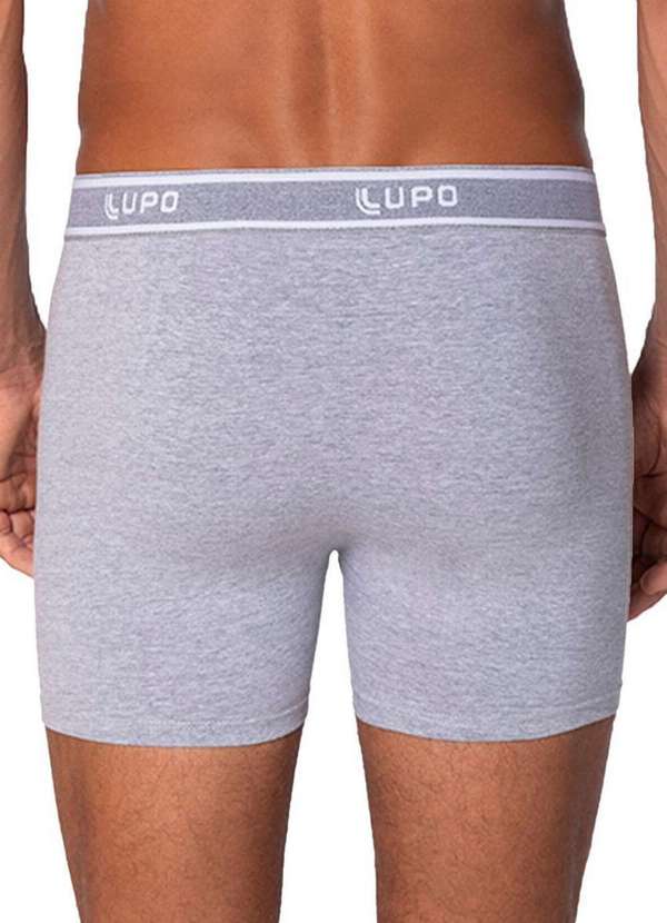 Lupo - Cueca Boxer Lupo 784-059 8000-Cinza-Mescla 2