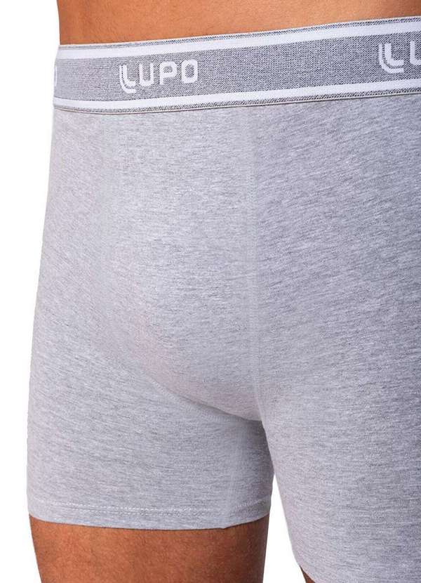 Lupo - Cueca Boxer Lupo 784-059 8000-Cinza-Mescla 3