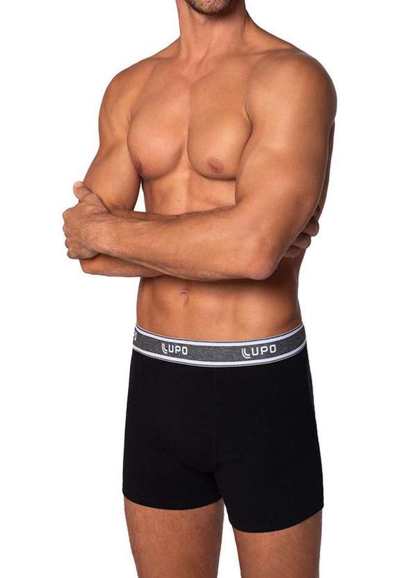 Lupo - Cueca Boxer Lupo 784-059 9990-Preto 5