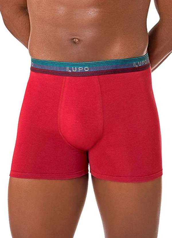 Lupo - Cueca Boxer Lupo 784-060 5600-Vermelho-Queimado