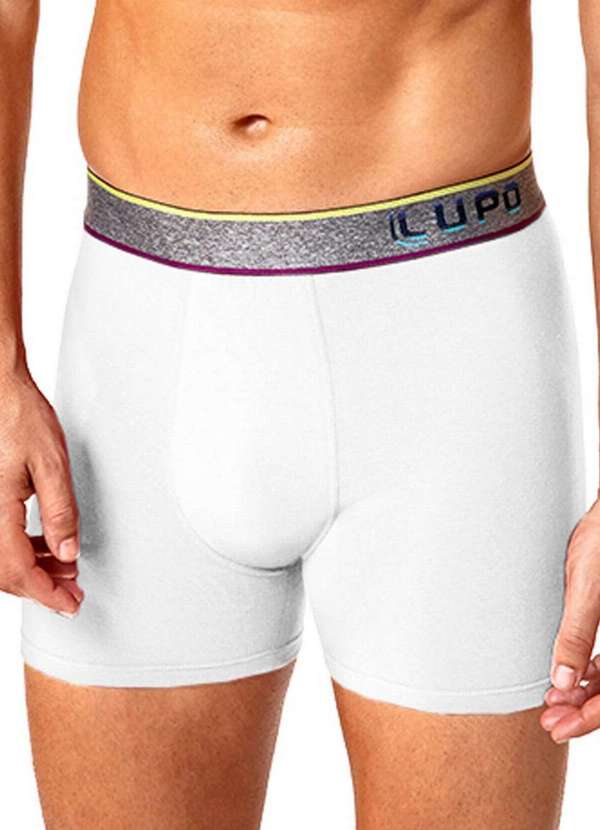 Lupo - Cueca Boxer Lupo 784-061 1110-Branco