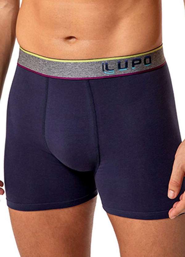Lupo - Cueca Boxer Lupo 784-061 2805-Marinho