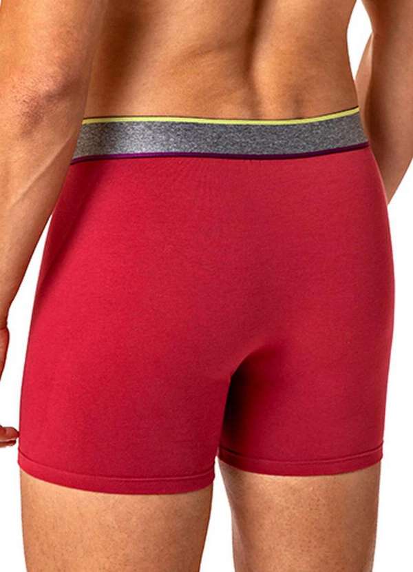 Lupo - Cueca Boxer Lupo 784-061 5600-Vermelho-Queimado 2