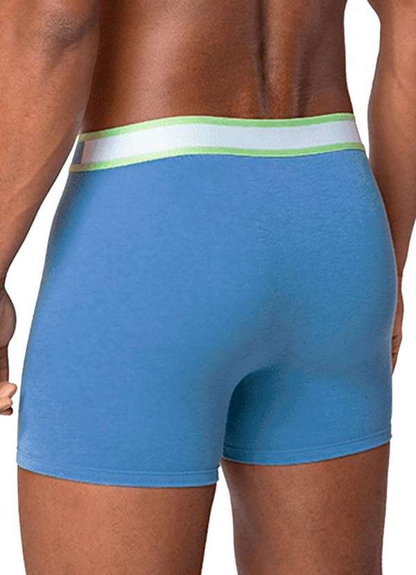 Lupo - Cueca Boxer Lupo 784-064 2560-Azul 2