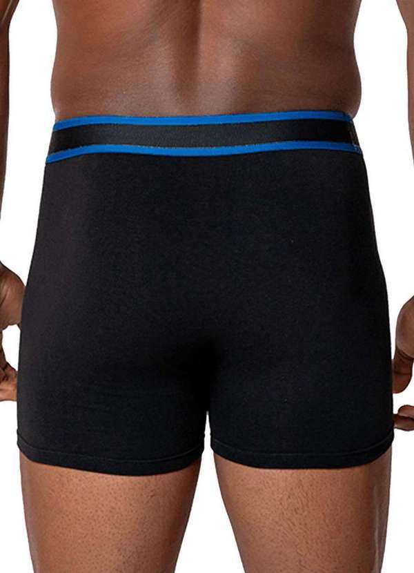 Lupo - Cueca Boxer Lupo 784-064 9990-Preto 2