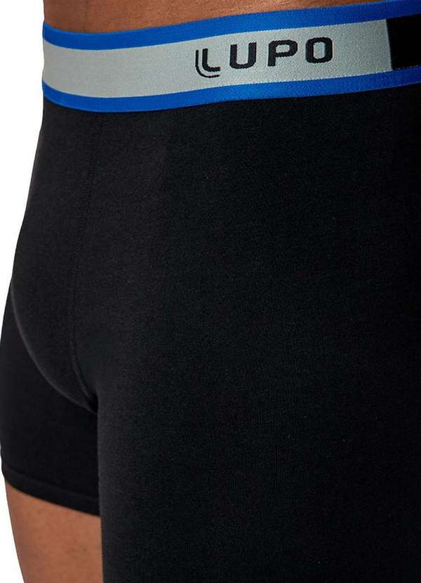 Lupo - Cueca Boxer Lupo 784-064 9990-Preto 3