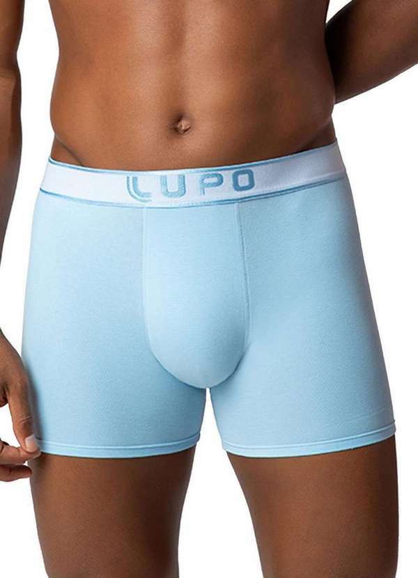 Lupo - Cueca Boxer Lupo 784-065 2044-Azul-Céu