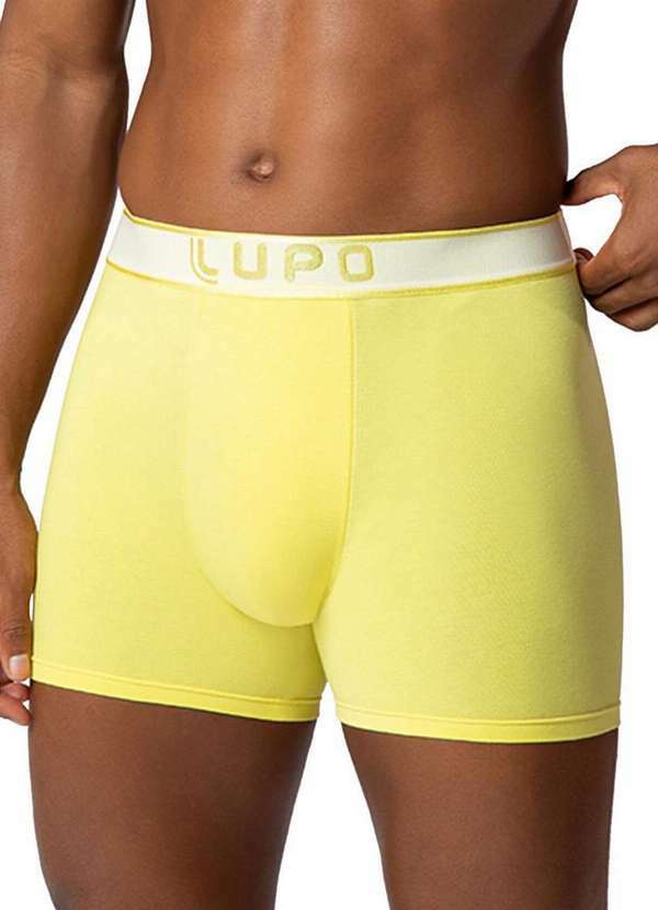 Lupo - Cueca Boxer Lupo 784-065 3740-Amarelo