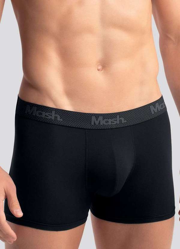 Mash - Cueca Boxer Mash 170.105 Pt00-Preto