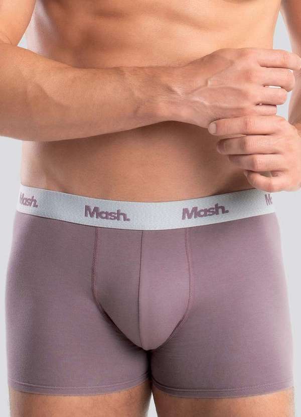 Mash - Cueca Boxer Mash 170.110 Ro03-Rosa-Queimado