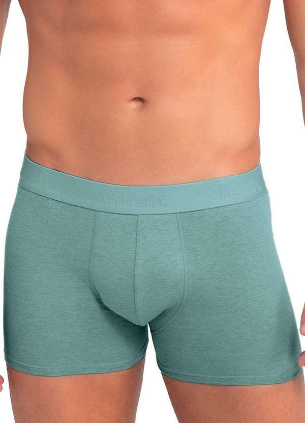Mash - Cueca Boxer Mash 170.117 Vd09-Verde-Mescla