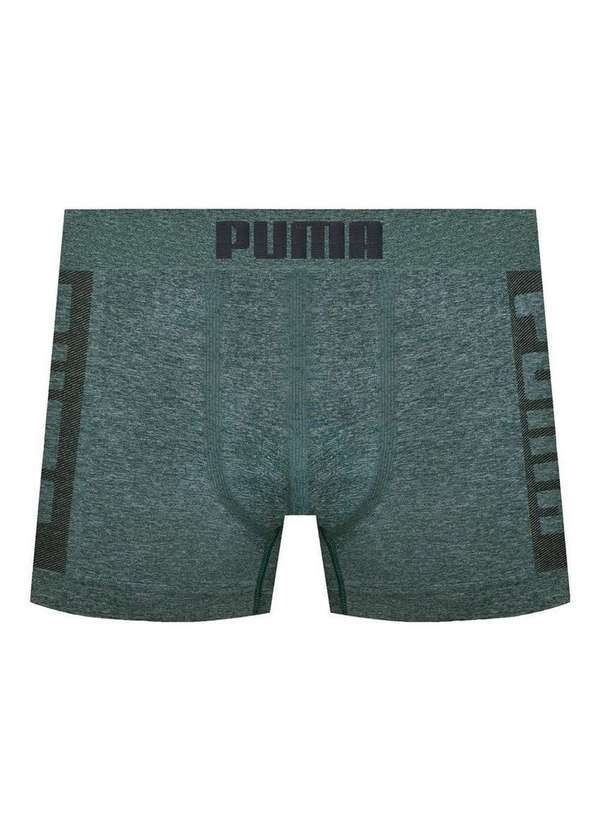 Puma - Cueca Boxer Puma 14193-001 108-Verde-Militar