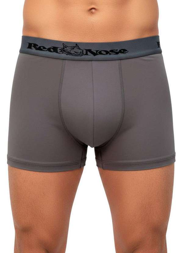 Red Nose - Cueca Boxer Red Nose 320 02-Cinza
