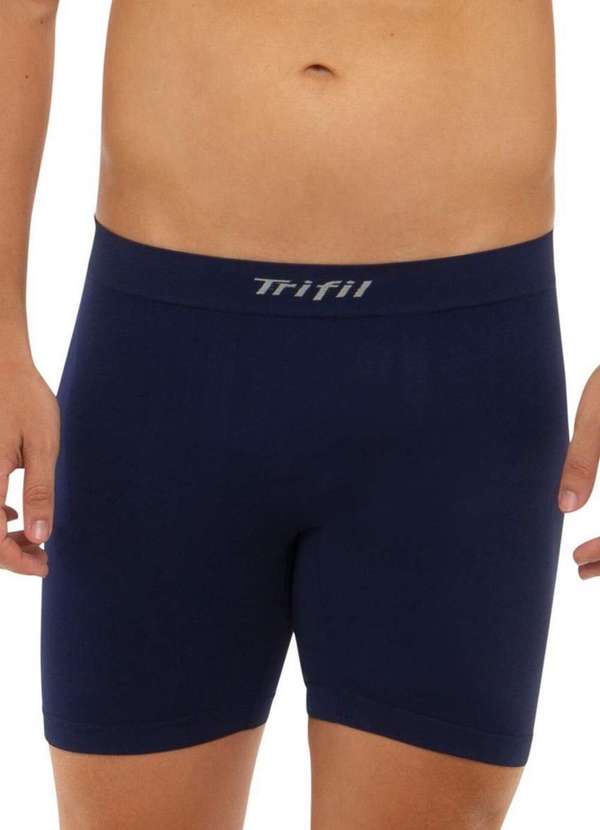 Trifil - Cueca Boxer Trifil 4036 0x01-Azul-Marinho