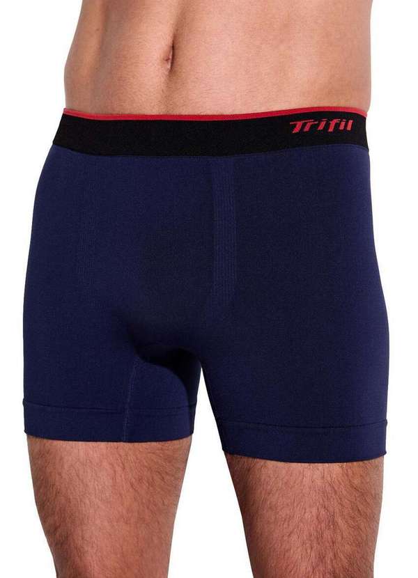 Trifil - Cueca Boxer Trifil Ce 4186 0x01-Azul-Marinho