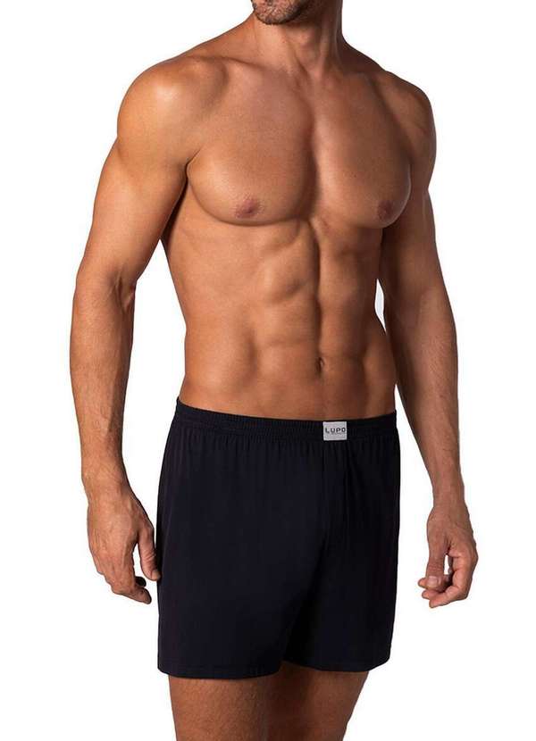 Lupo - Cueca Samba Canção Lupo 18608-001 9990-Preto 4