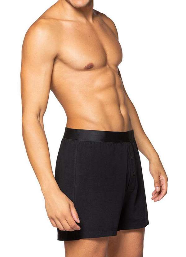 Lupo - Cueca Samba Canção Lupo 18610-001 9990-Preto 4