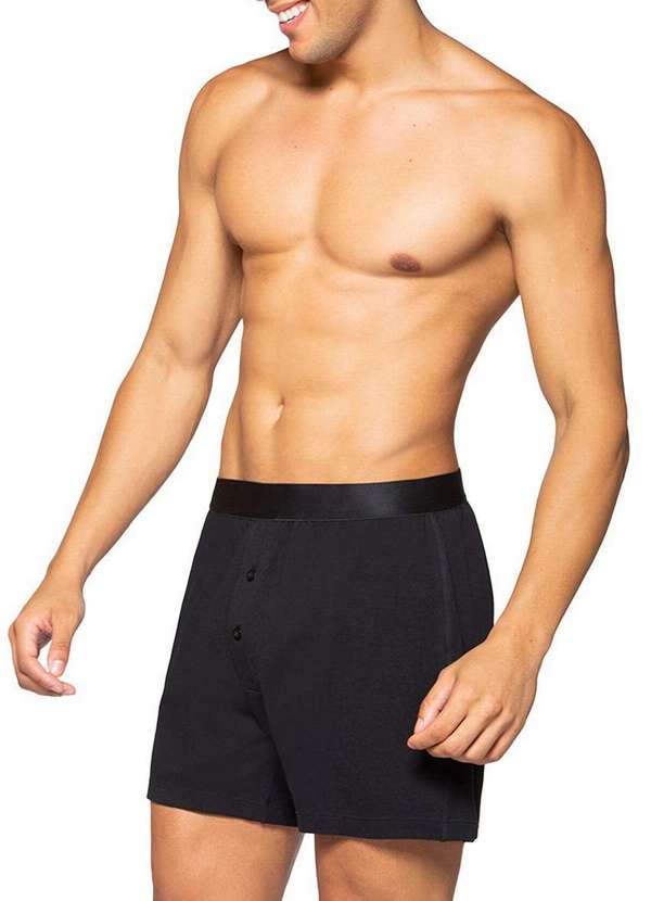 Lupo - Cueca Samba Canção Lupo 18610-001 9990-Preto 5