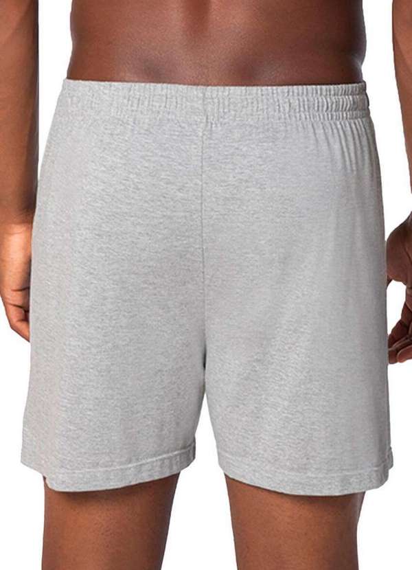 Lupo - Cueca Samba Canção Lupo 18611-001 8820-Chumbo-Mescla 2