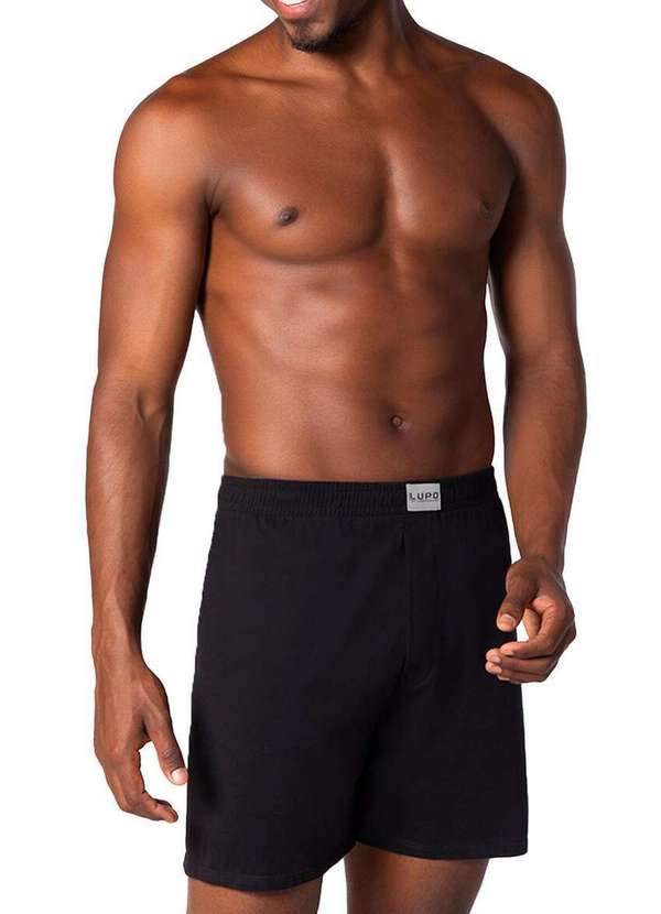 Lupo - Cueca Samba Canção Lupo 18611-001 9990-Preto 4