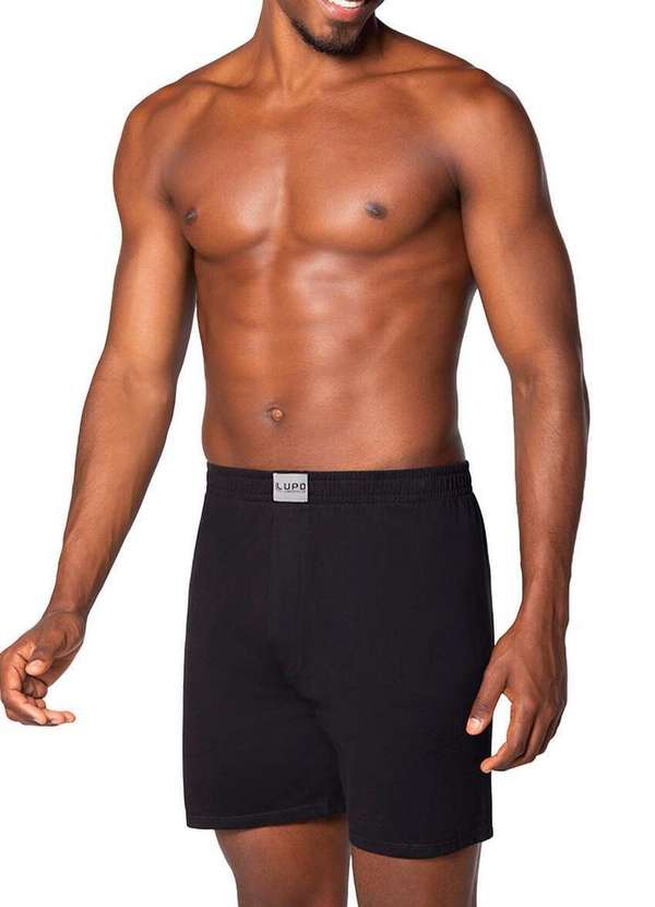 Lupo - Cueca Samba Canção Lupo 18611-001 9990-Preto 5