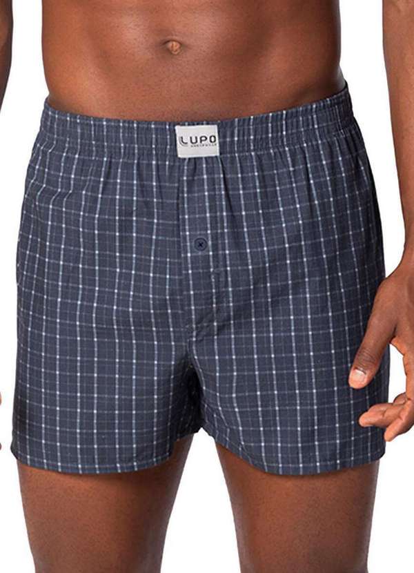 Lupo - Cueca Samba Canção Lupo 18613-001 2300-Blue-Nights