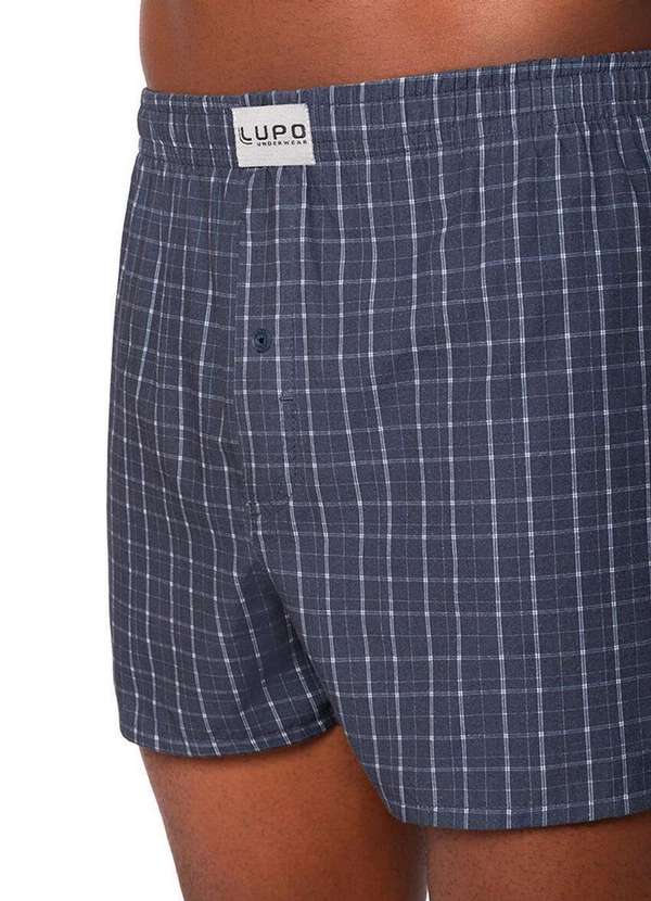 Lupo - Cueca Samba Canção Lupo 18613-001 2300-Blue-Nights 5