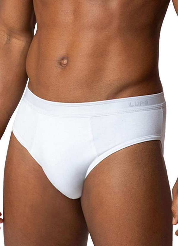 Lupo - Cueca Slip Lupo 485-003 1110-Branco