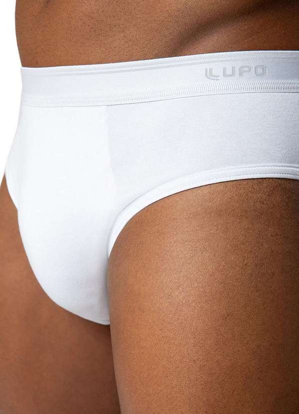 Lupo - Cueca Slip Lupo 485-003 1110-Branco 3