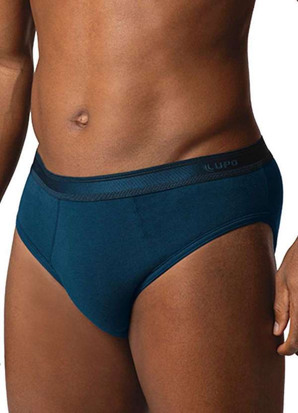 Lupo - Cueca Slip Lupo 485-003 2800-Marinho