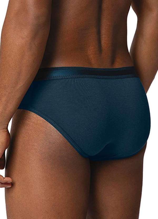 Lupo - Cueca Slip Lupo 485-003 2800-Marinho 2