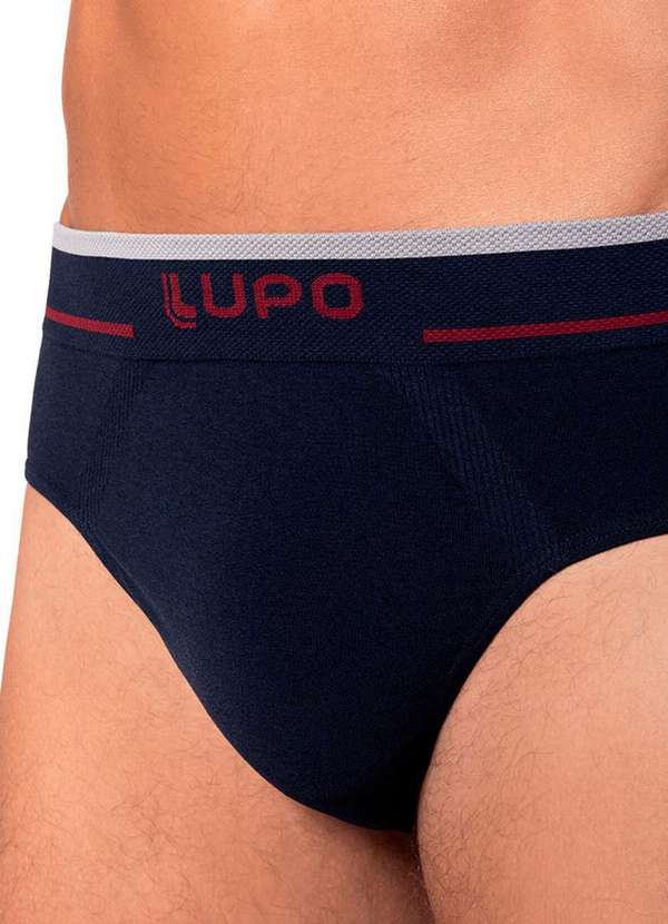 Lupo - Cueca Slip Lupo 624-003 2800-Marinho 4