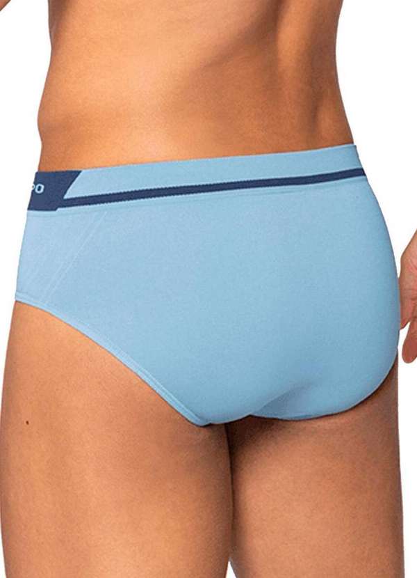Lupo - Cueca Slip Lupo 691-002 2560-Azul 2