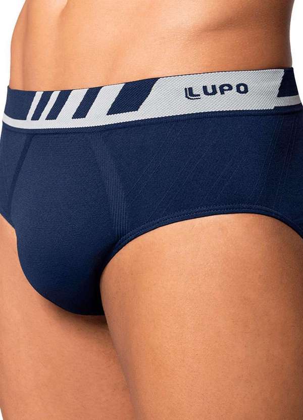 Lupo - Cueca Slip Lupo 691-002 280-Marinho 4