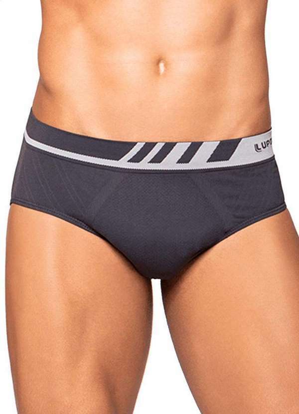 Lupo - Cueca Slip Lupo 691-002 887-Grafite