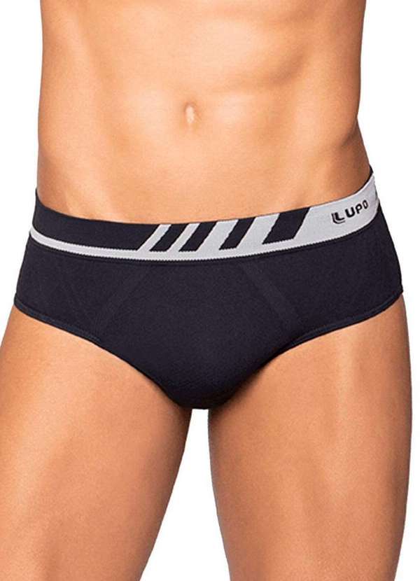 Lupo - Cueca Slip Lupo 691-002 999-Preto