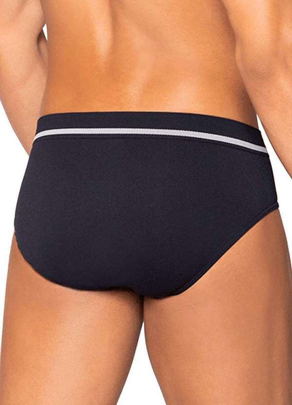 Lupo - Cueca Slip Lupo 691-002 999-Preto 2