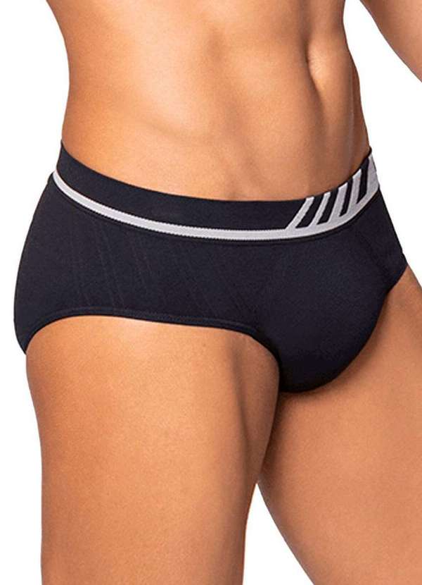 Lupo - Cueca Slip Lupo 691-002 999-Preto 3