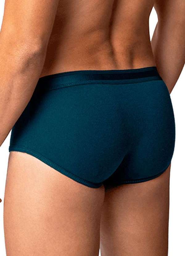 Lupo - Cueca Slip Lupo com Abertura 546-003 2800-Marinho 2