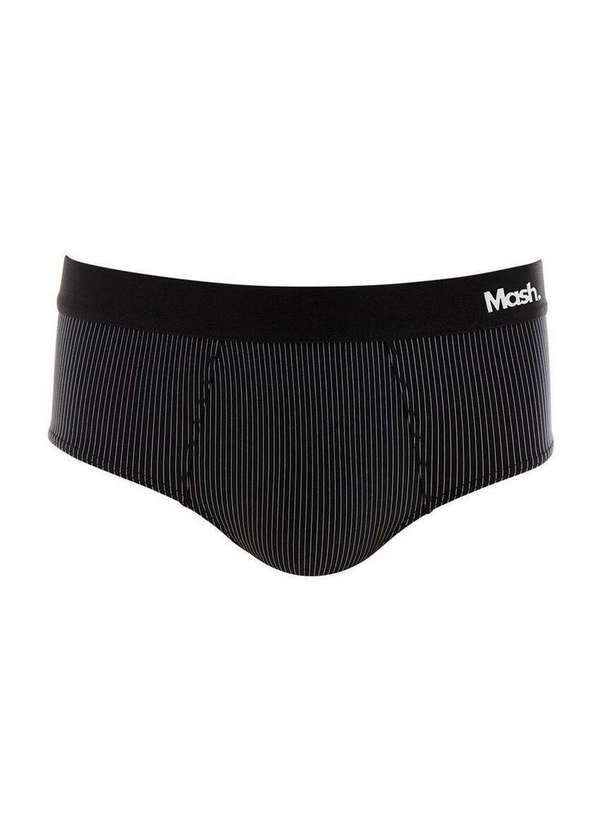 Mash - Cueca Slip Mash 045.01 Cz02-Cinza