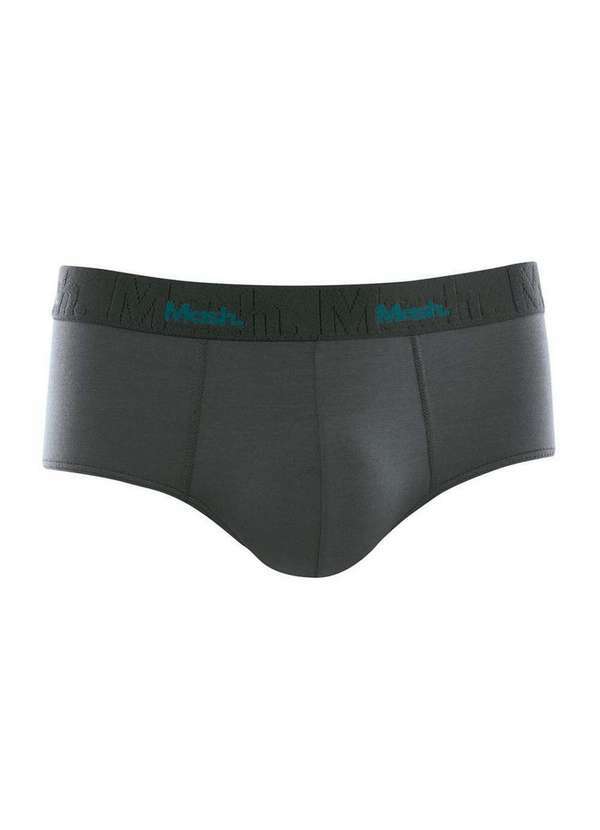 Mash - Cueca Slip Mash 173.05 Cz08-Chumbo