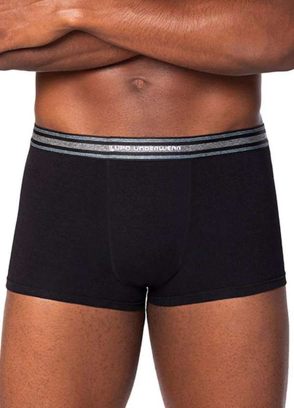Lupo - Cueca Sunga Lupo 460-003 9980-Preta