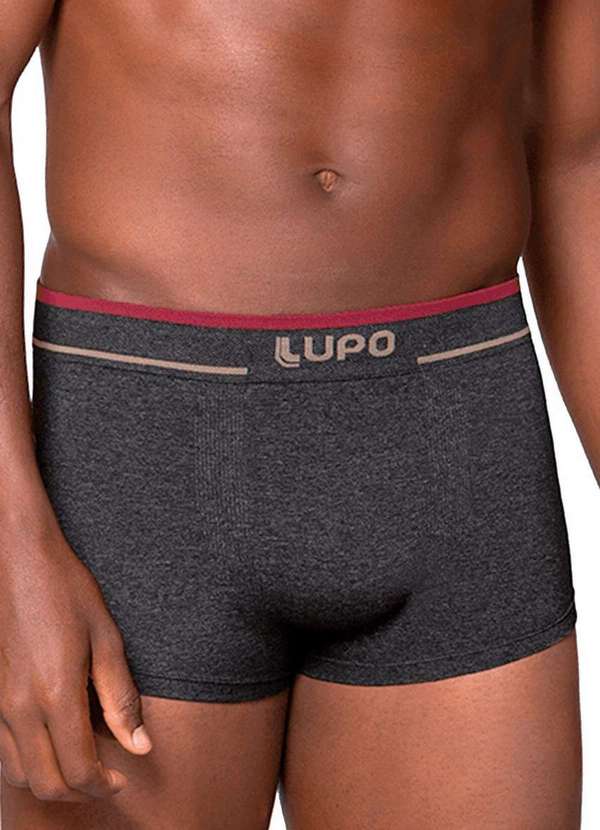 Lupo - Cueca Sunga Lupo 526-001 9760-Preto-Mescla