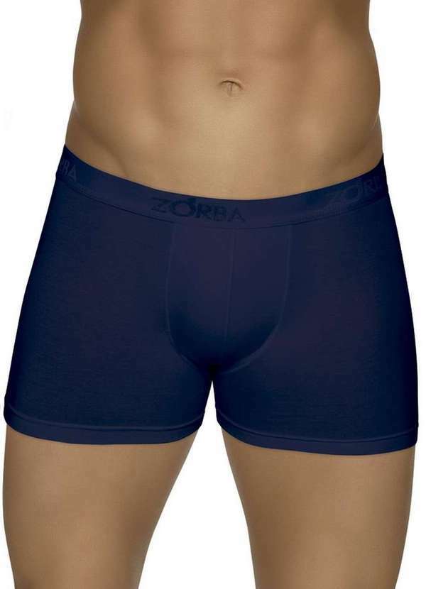 Zorba - Cueca Boxer Modal Zorba 689 25-Marinho
