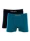 Mash - Kit/2 Cueca Boxer Mash 711.01 Pt01-Preto/Cinza - variação: az03-azul-preto