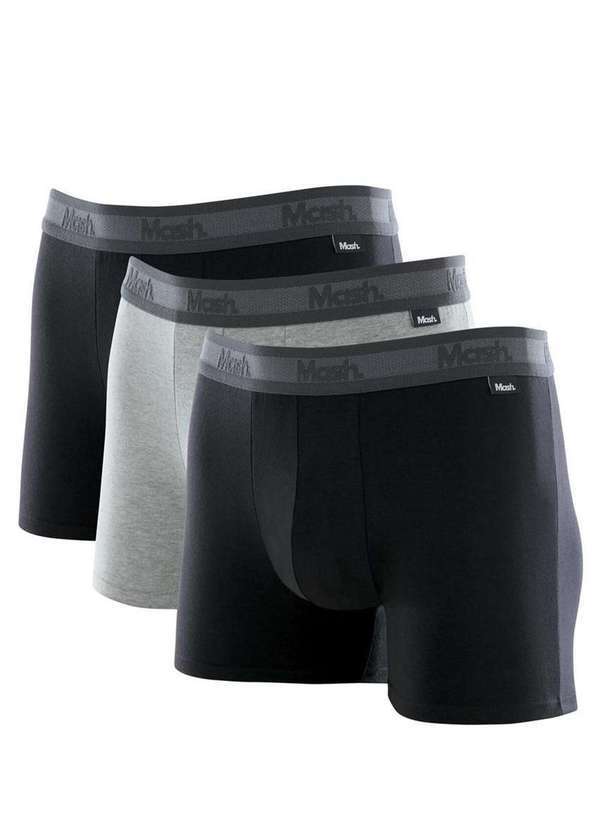 Cuecas Boxer Masculinas Bolter - Conforto E Secagem Rápida - Pacote Com 4