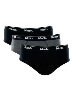 Kit/3 Cueca Slip Mash 010.04 - MASH