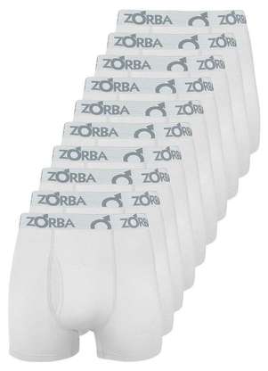 Kit com 10 Cuecas Boxer com Abertura Zorba 848 - ZORBA