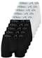 Zorba - Kit com 10 Cuecas Boxer com Abertura Zorba 848 Branco - variação: Preto-Branco